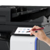 Touch panel with stylus pen usgae